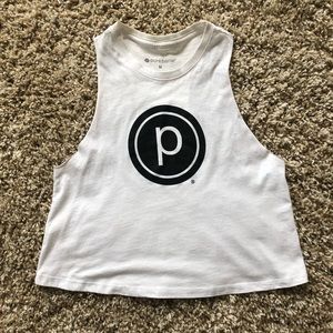 Pure Barre Circle P Crop Top!